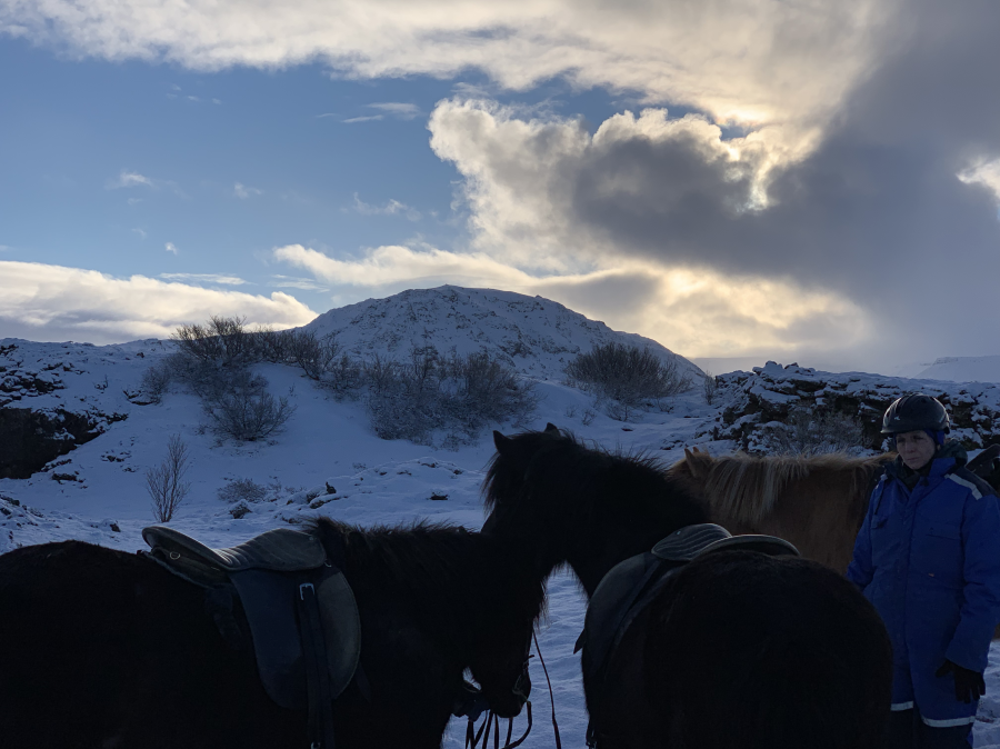 isHestar_horseback_volcano