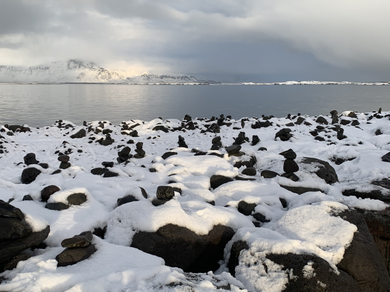 Geocaching Success in Reykjavik!