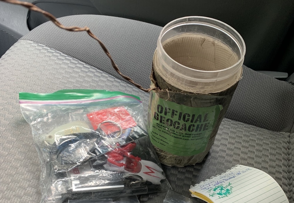 Slave Lake Keychain Cache