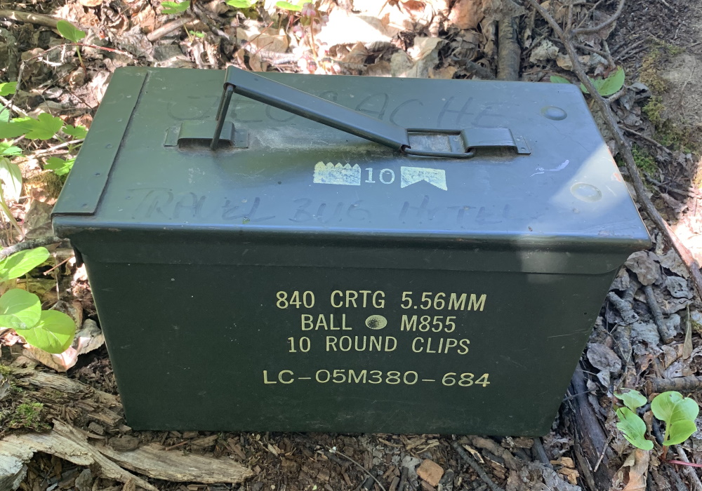 Geocaching: My First Ammo Can!