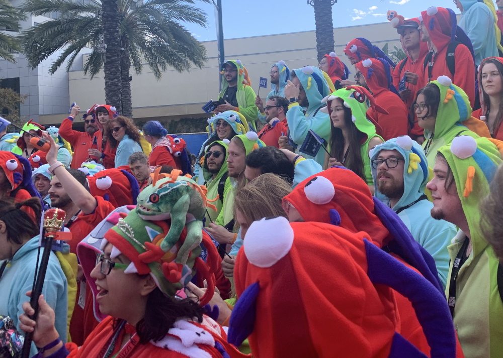 March of the Murlocs at BlizzCon 2019: MRRRGGK MMMRRGLLLM!!