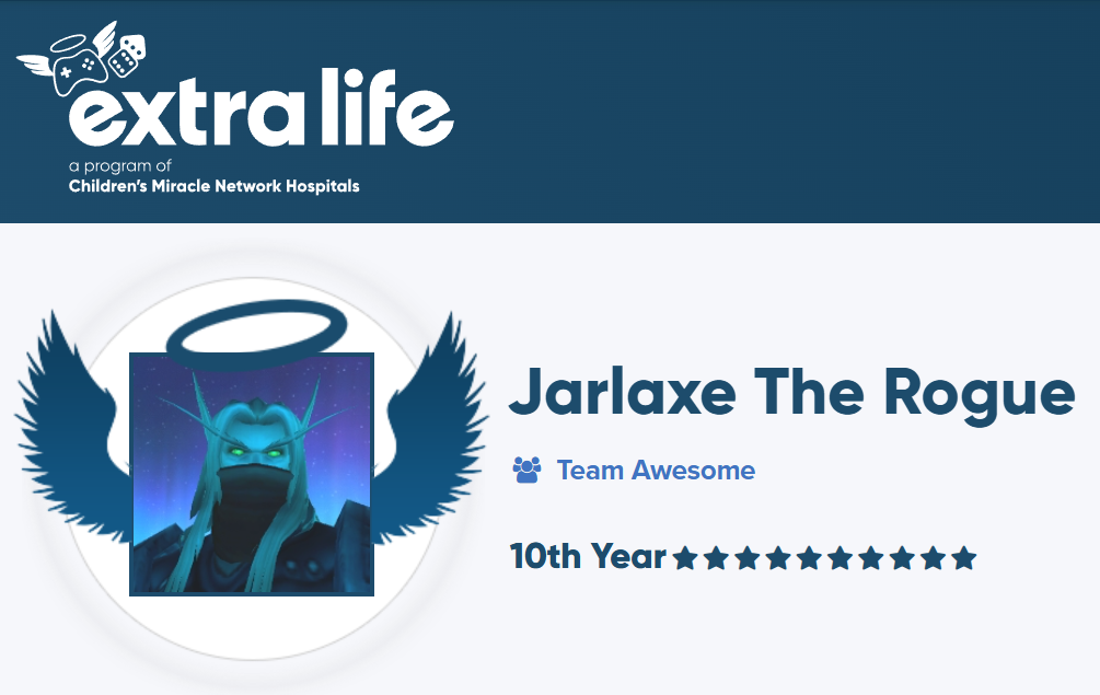 10 Years of Extra Life!
